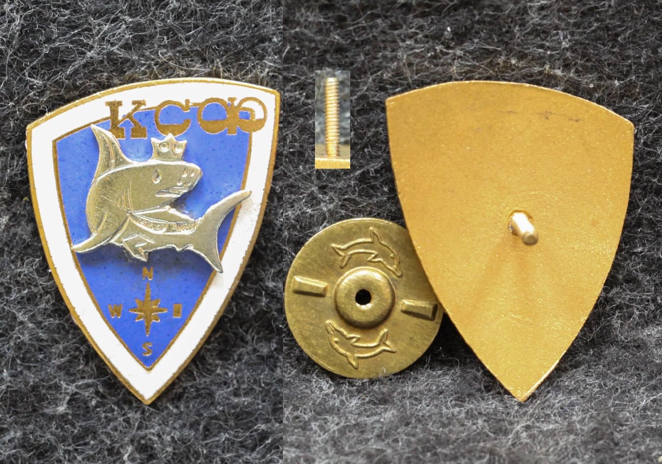 Знак ВМФ Подводная лодка Акула КСФ 2000-е годы от Аукциона Значки и Знаки