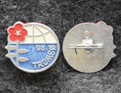 Знак Традиционные Дни мира Северного Калотта 1993 год Тромсе (Норвегия)
