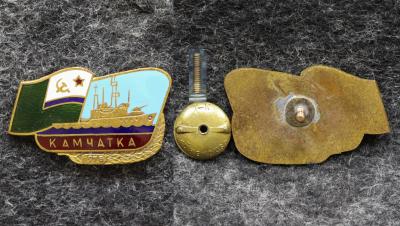 Знак ПВ ВМФ СССР ПСКР Камчатка 1975 год КГБ
