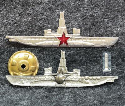 Знак ВМФ Командир подводной лодки Конец 80-х