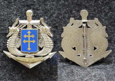 Эмблема на берет морских фузилеров ВМС Франции