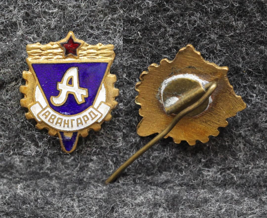 Членский знак ДСО Авангард