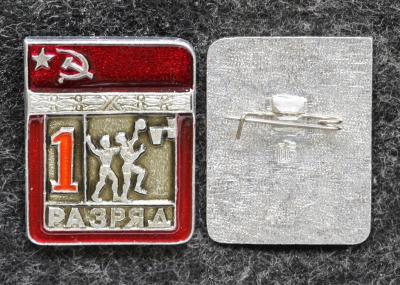 Знак 1 разряд Баскетбол