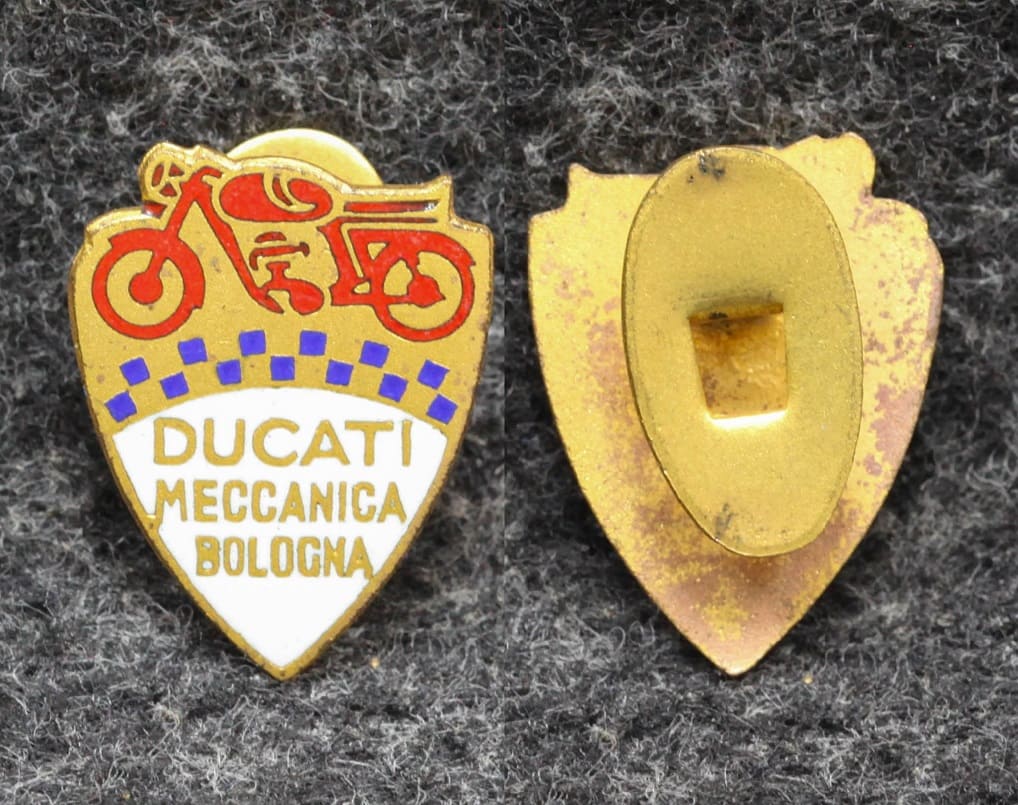 Знак Мотоциклы Ducati meccanica bologna от Аукциона Значки и Знаки