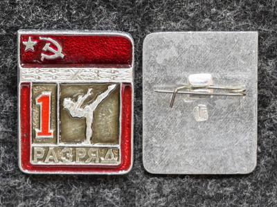 Знак 1 разряд Гимнастика