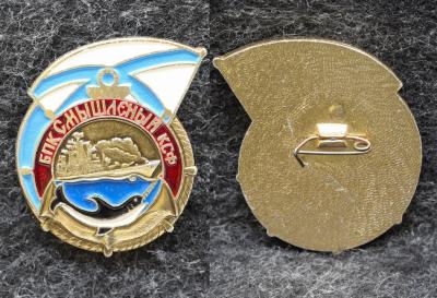 Знак ВМФ БПК Смышлёный КСФ Знак ВМФ БПК Смышлёный КСФ