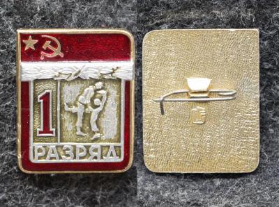 Знак 1 разряд Дзюдо
