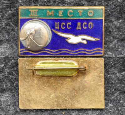 Призовой знак первенства ДСО Буревестник Хоккей с мячом III место