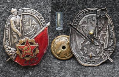 Знак Бойцу ОКДВА ОСОАВИАХИМ СССР 30-е годы