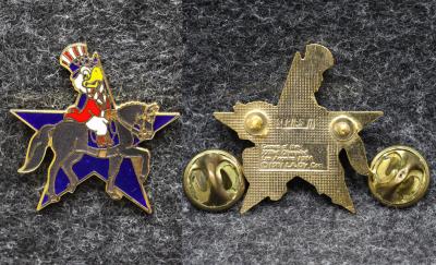 Знак Олимпиада 1984 год Лос-Анджелес США Конный спорт