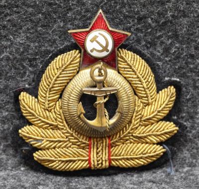 Кокарда Офицеры и мичманы адмиралы и генералы ВМФ Повседневная форма С 1958 года