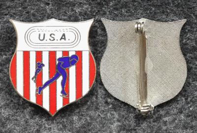 Знак Конькобежный спорт США