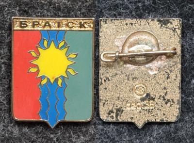 Знак Герб Братск Иркутская область
