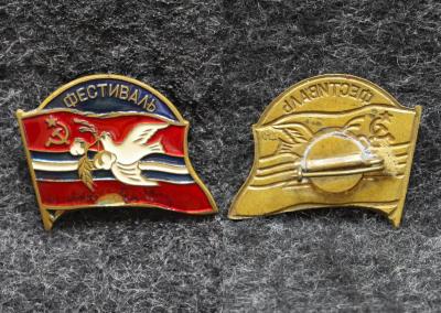 Знак Фестиваль молодёжи 1957 год