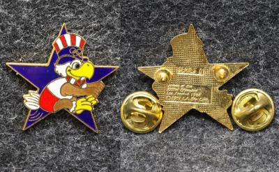 Знак Олимпиада 1984 год Лос-Анджелес США Прыжки в длину