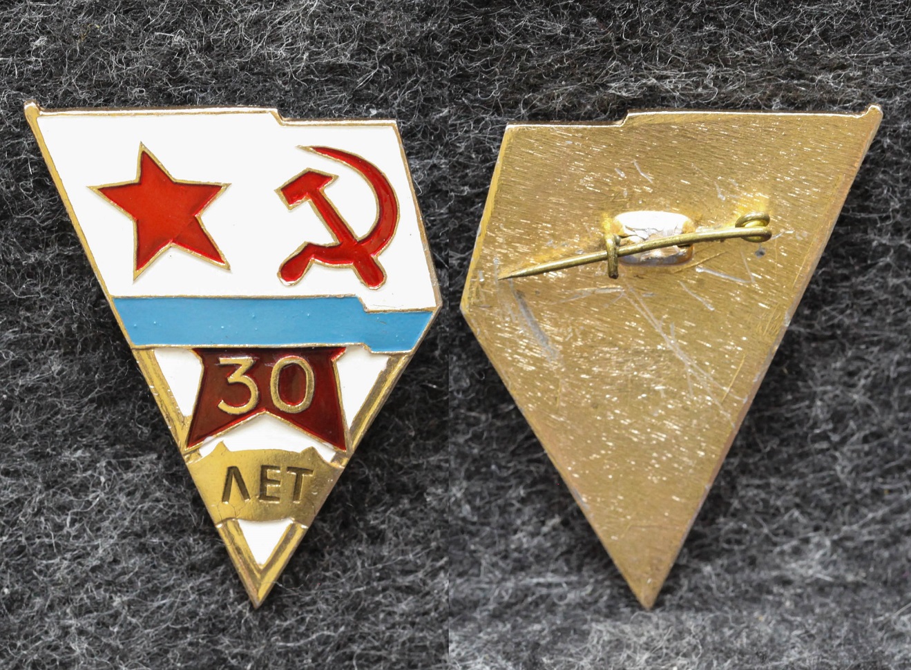 Знак ВМФ 30 лет от Аукциона Значки и Знаки
