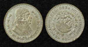Купить Мексика 1 песо 1958 года (1)