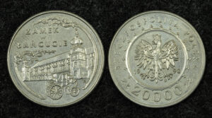 Купить Польша 20000 злотых 1993 года Замок в Ланкусе (3)