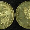 Купить Польша 2 злотых 1999 год Вступление Польши в НАТО (№17)