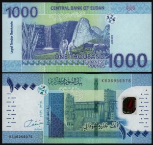 Купить Судан 1000 фунтов 2019 год UNC!