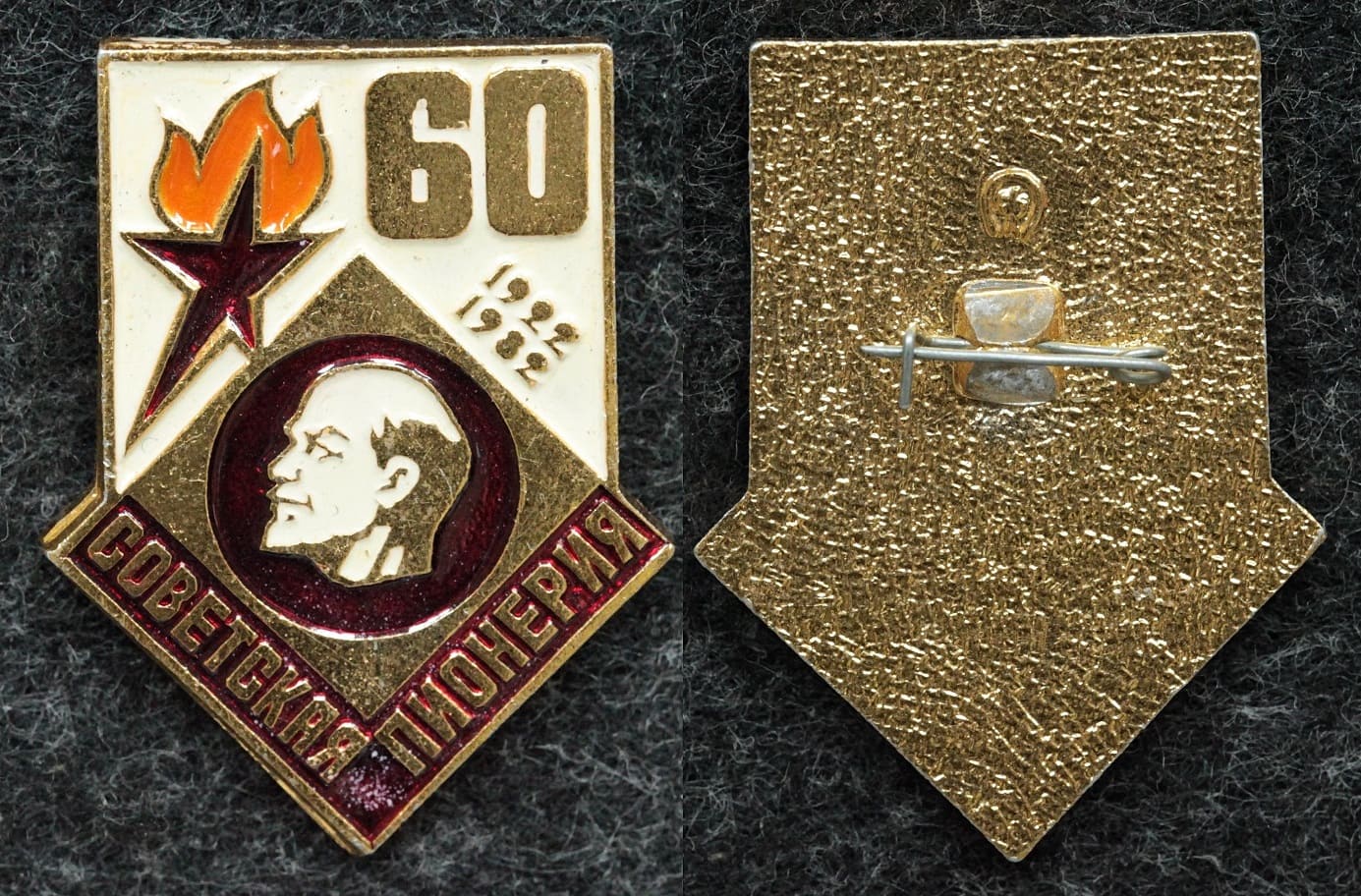 Купить Знак 60 лет советской пионерии
