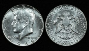 Купить США ½ доллара 1969 года (№77)