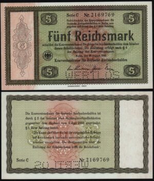 Купить Германия 5 рейхсмарок 1933 год UNC-!
