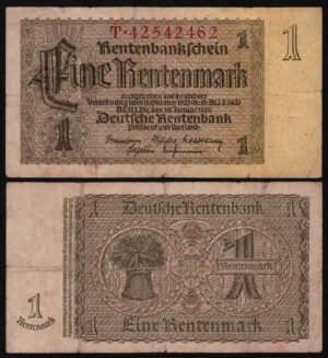 Купить Германия 1 марка 1923 год из оборота!