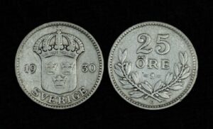 Купить Швеция 25 эре 1930 года (№183)
