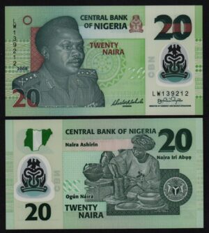 Купить Нигерия 20 найра 2008 год UNC!