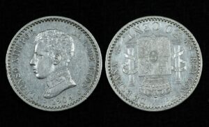 Купить Испания 50 сентимо 1904 года (№375)
