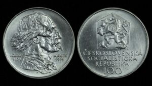 Купить Чехословакия 100 крон 1971 год 100 лет со дня смерти Йозефа Манеса (№252)