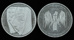 Купить Германия 10 марок 1990 год 800 лет Тевтонскому Ордену (№368)