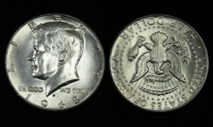 Купить США ½ доллара 1968 года (№297)
