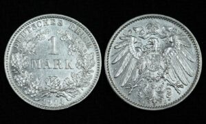 Купить Германия 1 марка 1914 года (№378)