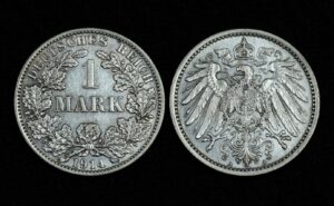 Купить Германия 1 марка 1914 года (№295)