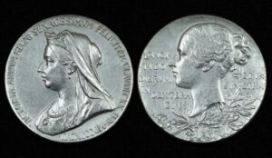 Купить Великобритания медаль 60 лет правления Виктории, 1837-1897 гга (№390)