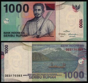 Индонезия 1000 рупий 2012