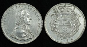 Купить Австрия Зальцбург, 1 талер 1784 года (№138)