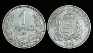 Купить Венгрия 1 пенгё 1939 года (№435)