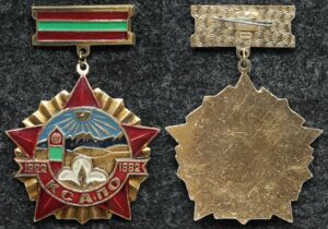 Купить Знак 60 лет КСАПО (Краснознамённый Среднеазиатский пограничный округ) КГБ