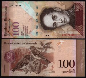 Купить Венесуэла 100 боливаров 2012