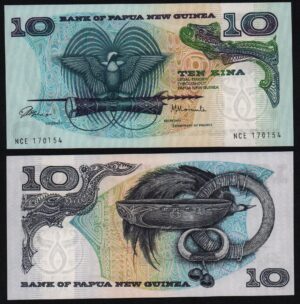 Купить Папуа-Новая Гвинея 10 кина 1985