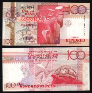 Сейшельские острова 100 рупий 1998
