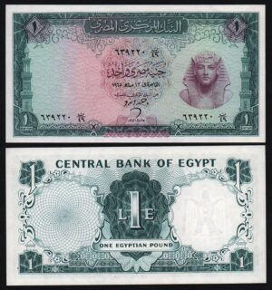 купить Египет 1 фунт 1965