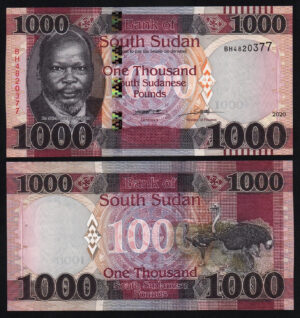 купить Южный Судан 1000 фунтов 2020