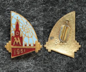 купить Знак Тяжёлая атлетика Первенство Москвы 1961 год