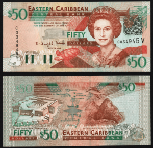 купить Восточные Карибы Сент Винсент 50 долларов 2008