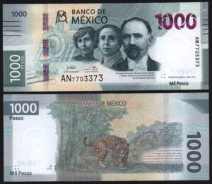 купить Мексика 1000 песо 2021