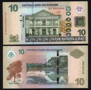 купить Суринам 10 долларов 2019 год